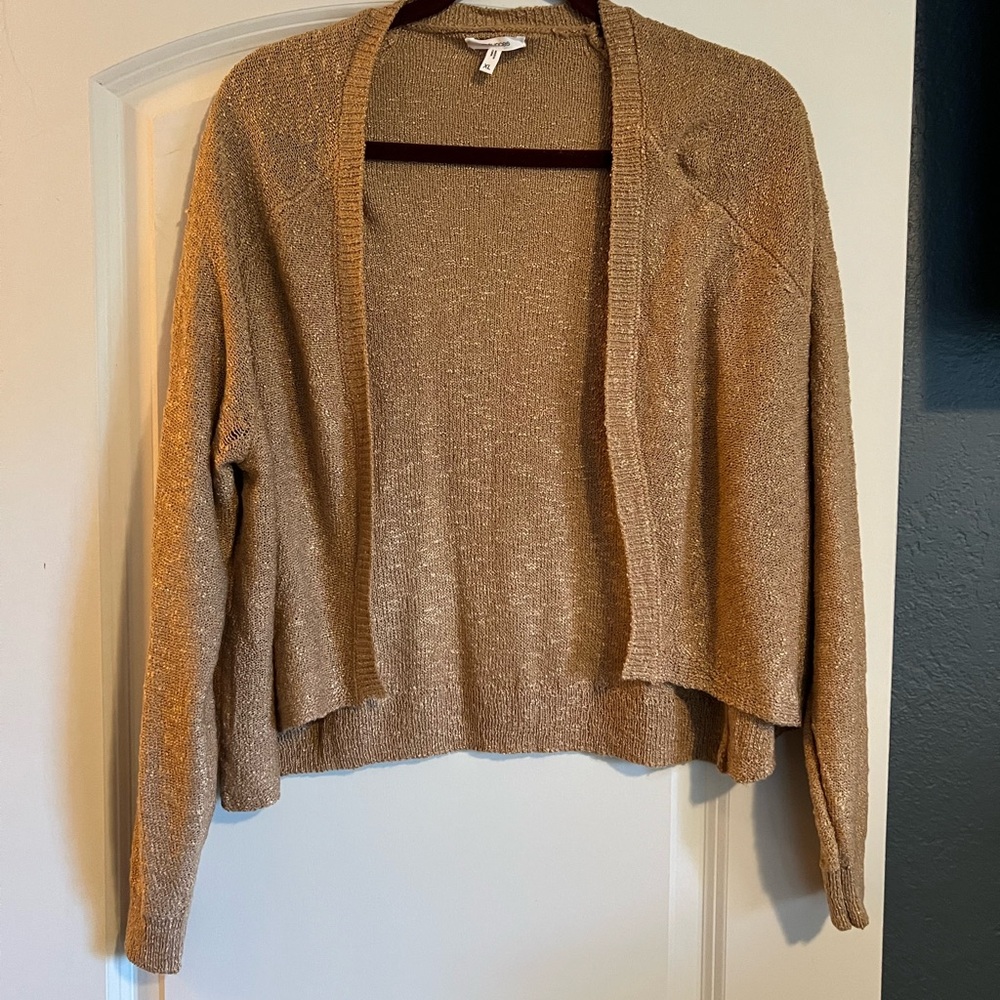 Maurices Cropped Open Cardigan